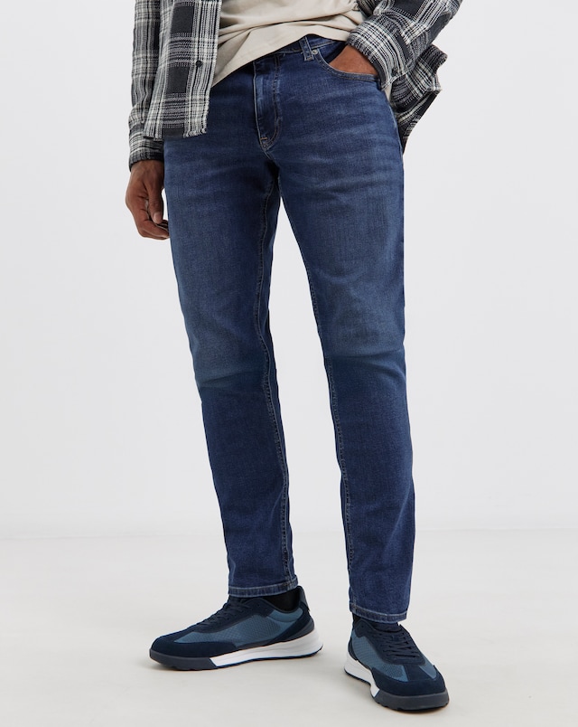 Tommy Jeans Scanton Slim Fit Jean - Dark Denim