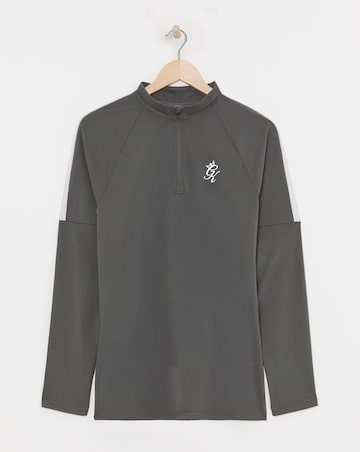 Gym King Core Plus Poly Funnel 1/4 Zip Top