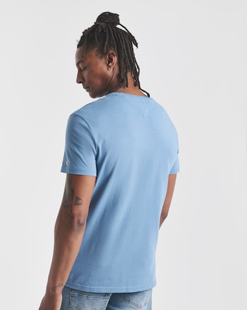 Tommy Jeans College Logo T-Shirt - Blue