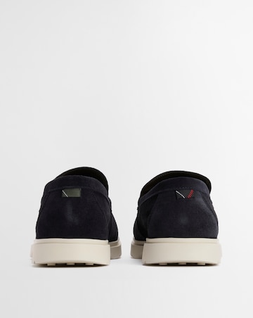 Barbour Carty Suede Loafer - Navy