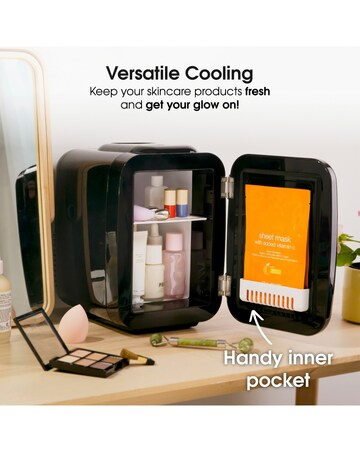 Abode Retro A4CLR201B Mini Cooler and Warmer - Black