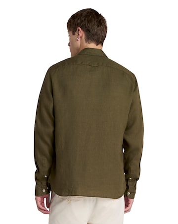 Timberland Mill Brook Linen Shirt - Green