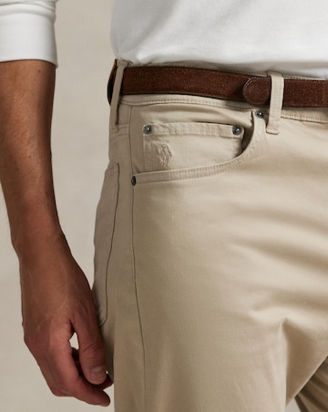 Polo Ralph Lauren Cotton Stretch Sateen 5 Pocket Trouser - Khaki