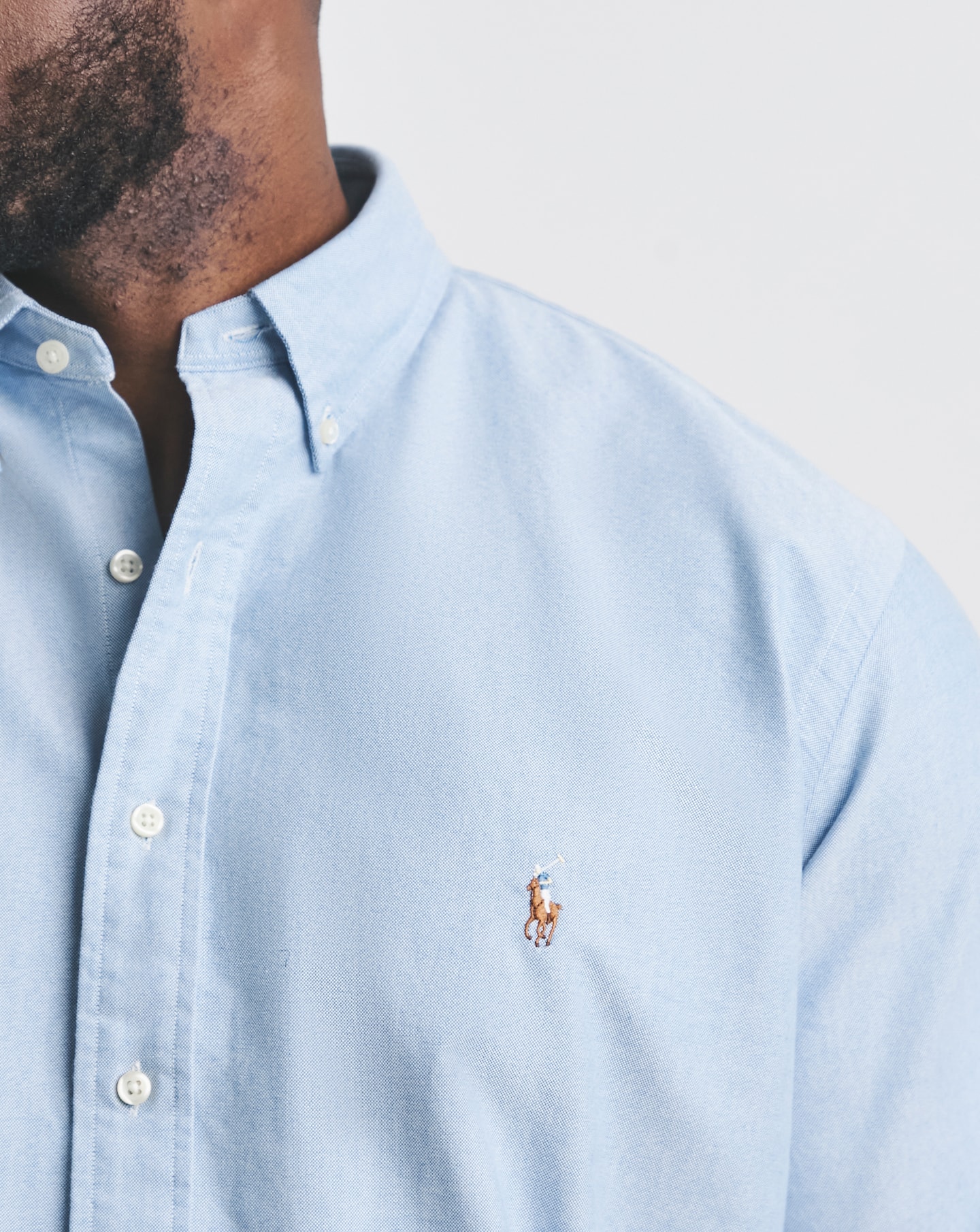 Polo Ralph Lauren Classic Long Sleeve Oxford Shirt - Blue