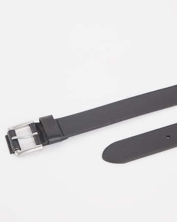 Polo Ralph Lauren Black Pebbled Leather Black