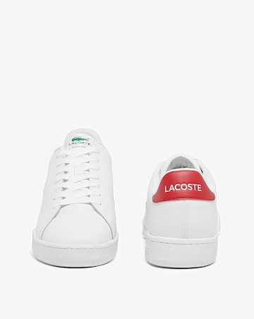 Lacoste Carnaby Cup Trainers - White/Navy/Red