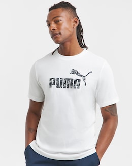 PUMA Essentials Camo Logo T-Shirt