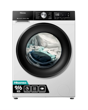 Hisense 3S Series WD3S9043BW3 WiFi-enabled 9kg Washer Dryer - White