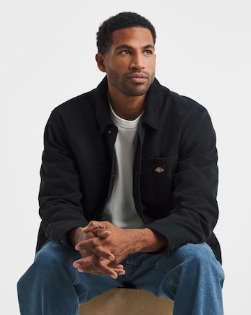 Dickies Chore Lined Canvas Jacket - Black