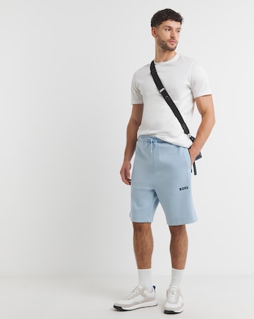 BOSS Light Blue Sweat Short