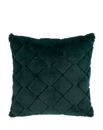 Catherine Lansfield Cosy Diamond Cushion