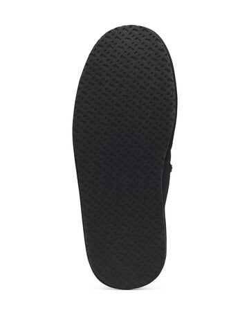 BOSS Lined Muled Slipper - Black