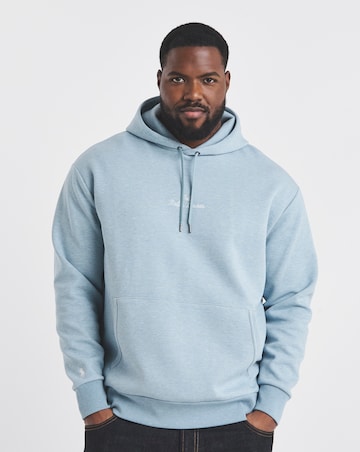 Polo Ralph Lauren Script Logo Hoodie - Blue Heather