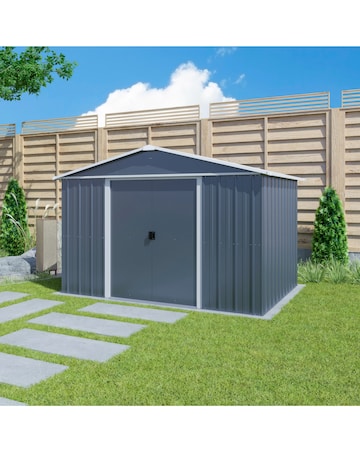 Yardmaster 10 X 8 Apex Metal Shed