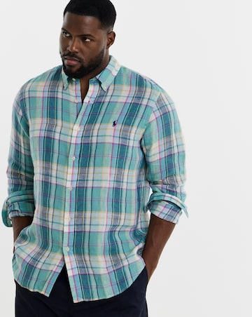 Polo Ralph Lauren Long Sleeve Check Shirt - Green