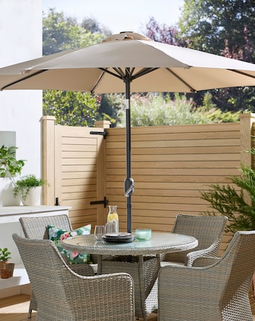 Solar LED Strip Parasol