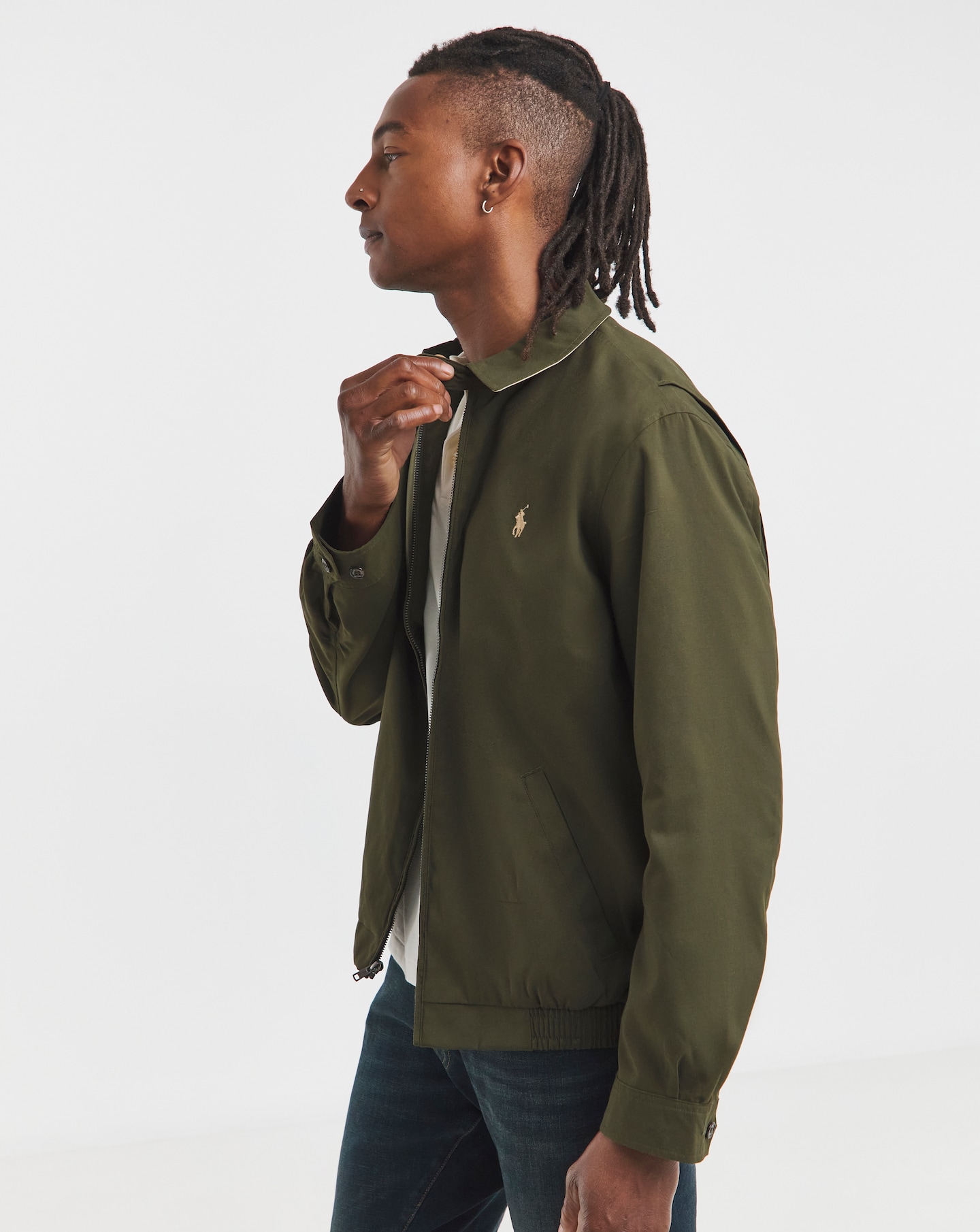 Polo Ralph Lauren Lightweight Jacket - Olive | Jacamo