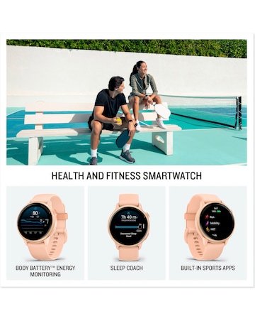Garmin Vivoactive 6 AMOLED 42mm Smart Watch - Black
