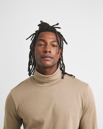 Long Sleeve Jersey Roll Neck Long