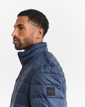 BOSS Lightweight Padded Jacket - Navy