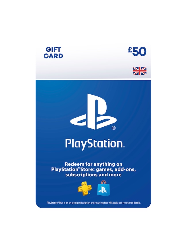 PlayStation Store Gift Card - £50 (Digital Download)