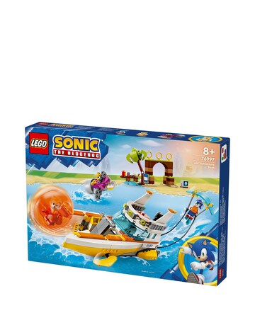 LEGO Sonic the Hedgehog Tails' Adventure Boat Toy 76997 | Jacamo