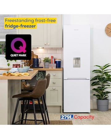 Russell Hobbs RH180FFFF551E1WWD Frost Free Fridge Freezer with Water Dispenser