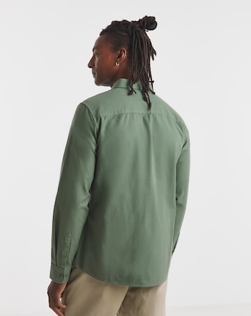 Long Sleeve Oxford Shirt Long