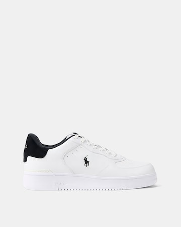 Polo Ralph Lauren Masters Court Trainers - White