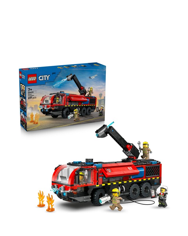 LEGO City Airport Fire Engine - Toy Truck  60499
