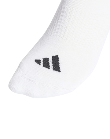 adidas 3 Stripe Essentials 3 Pack Mid Socks