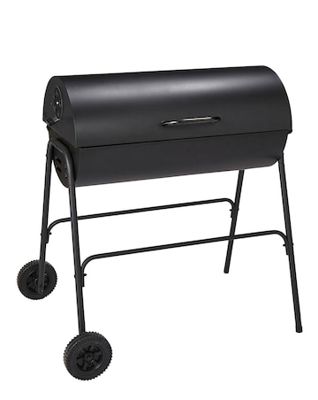 Oil Drum Charcoal BBQ