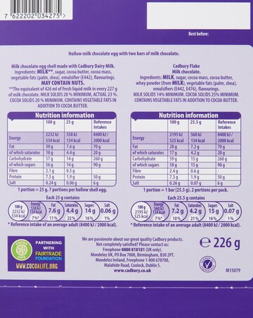 Cadbury Luxury Chocolate Easter Egg Bundle of Three