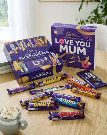 Cadbury 'Love You Mum' Double Deck Chocolate Selection Box