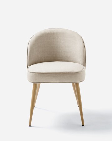 Oslo Dining Table with 6 Emilie Fabric Chairs