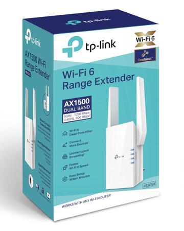 TP-Link AX1500 Dual Band Wi-Fi 6 Range Extender