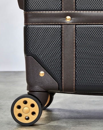 Rock Vintage Large Suitcase - Black