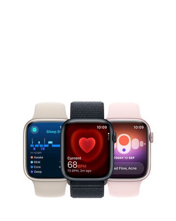 Apple Watch Series 9 GPS 41mm (PRODUCT)RED Aluminium Case with Sport Band - S/M