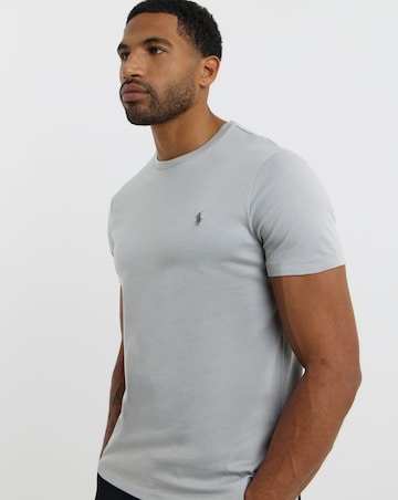 Polo Ralph Lauren Classic Short Sleeve T-Shirt - Soft Grey