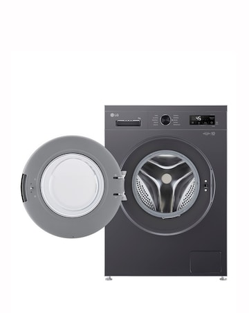 LG X10 Series Direct Drive F4X1009NMK 9kg Washing Machine - Slate Grey
