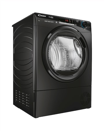 Candy Smart Pro CROEH9A3TBEB80/N 9kg Heat Pump Tumble Dryer Black + Install