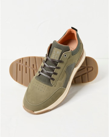 FatFace Ace Trainer - Khaki Green