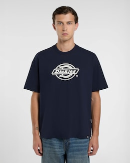 Dickies Short Sleeve Forth Shaw Logo T-Shirt - Navy