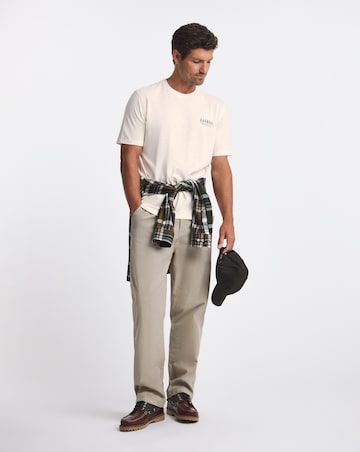 Barbour Glencorse Relaxed Graphic T-Shirt - White