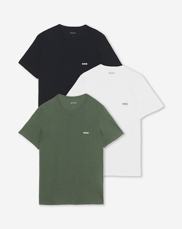 BOSS 3 Pack Short Sleeve Lounge T-Shirt - Multi