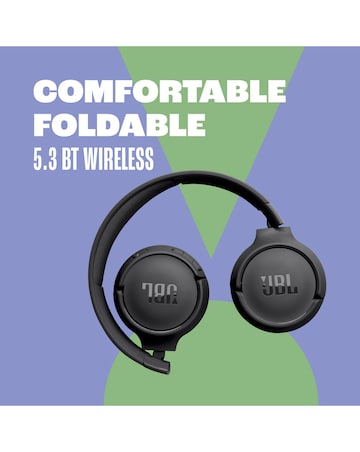 JBL Tune 520BT Wireless On Ear Headphones - Blue
