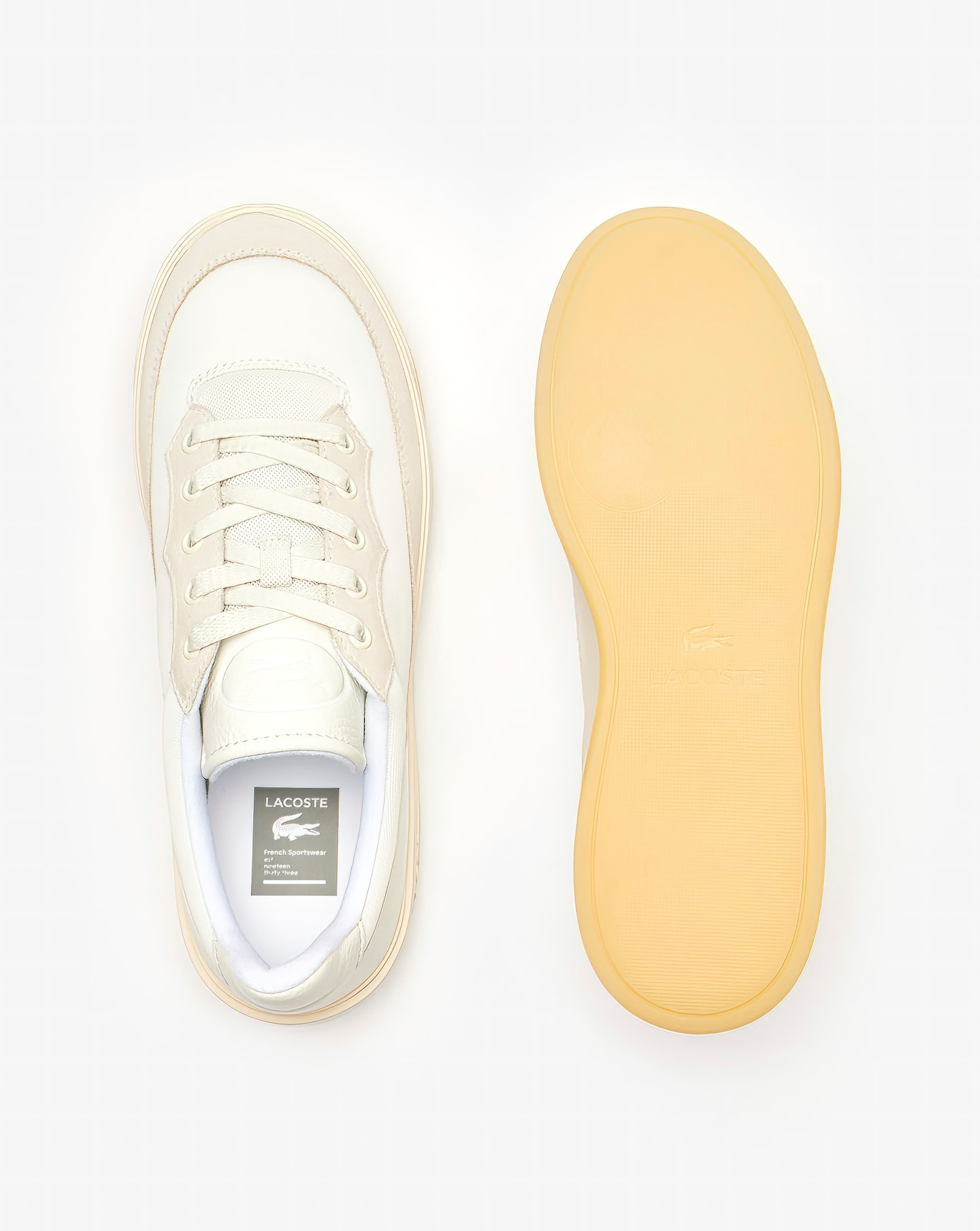 lacoste g80 og leather textile
