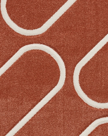 Catherine Lansfield Linear Curve Geometric Rug