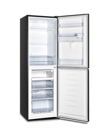 Fridgemaster MC55240EB 174cm 50/50 Fridge Freezer Black