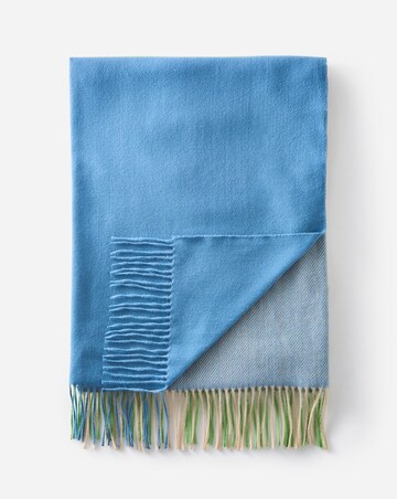 Hyacinth Bright Checked Throw